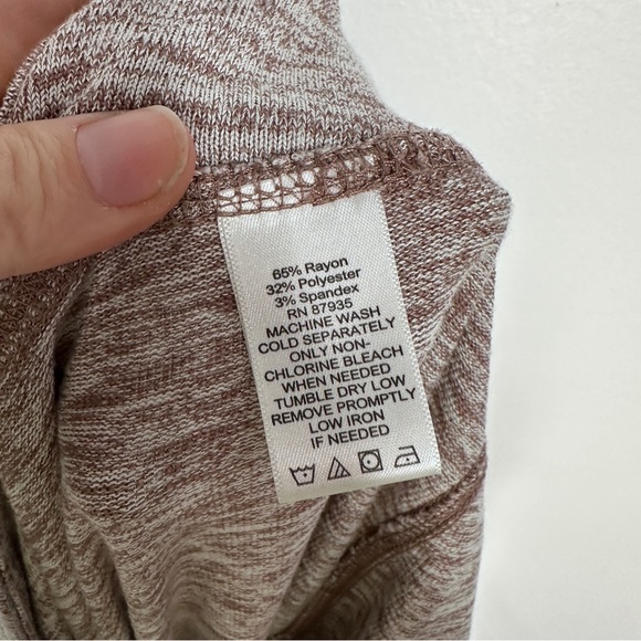 Logo by Lori Goldstein XL Space Dye Knit Pants Joggers - Picture 7 of 8